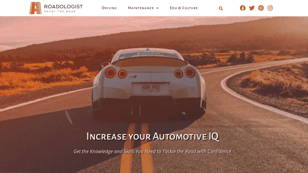 Roadologist screenshot